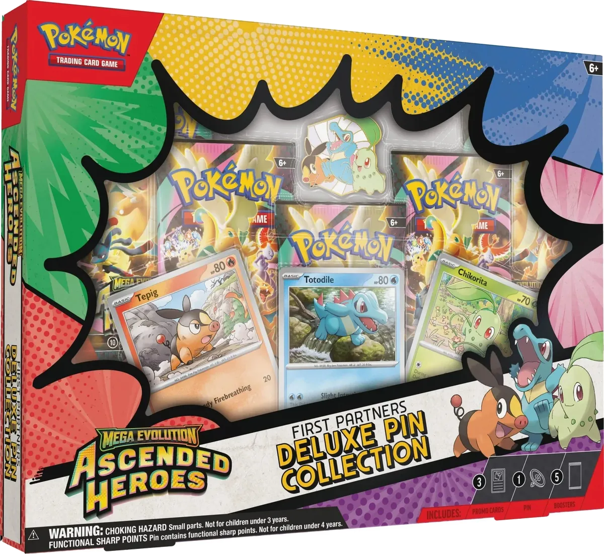 Pokemon - Ascended Heroes - Pin Collection - English