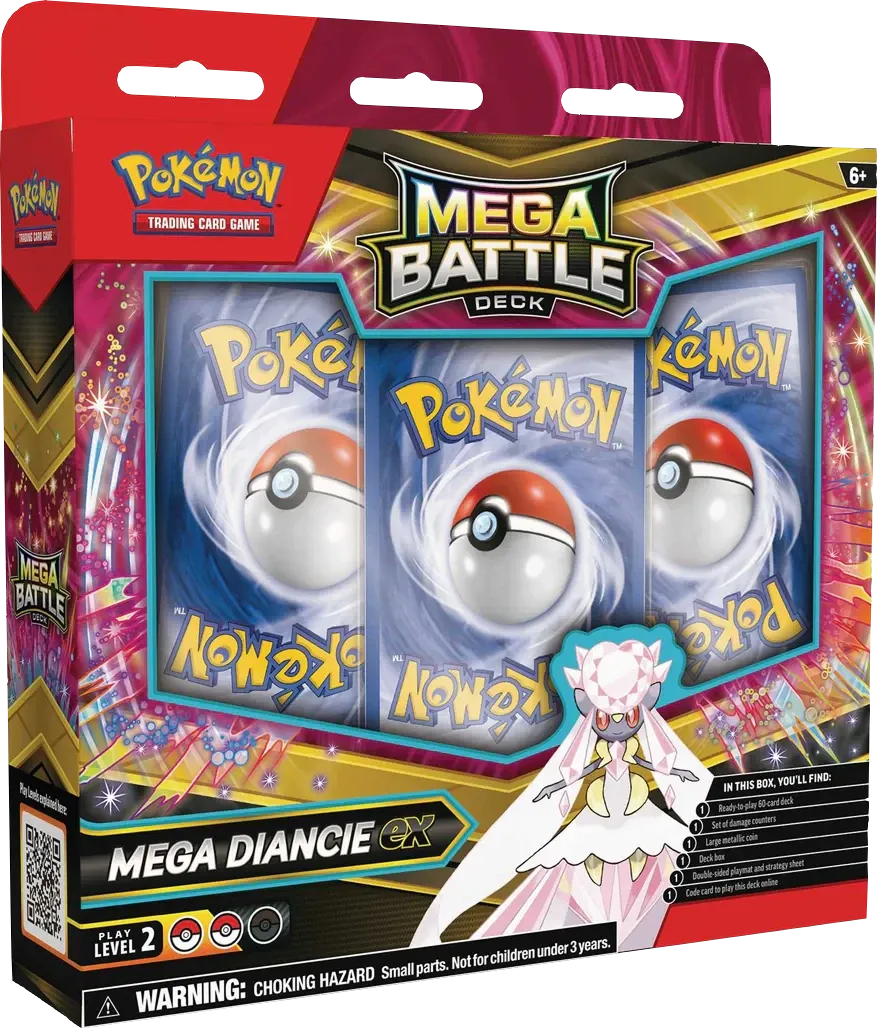 Pokemon - Mega Evolution - Mega Battle Decks - Mega Diancie ex - English