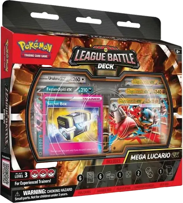 Pokemon - Mega Evolution - League Battle Deck - Mega Lucario - English