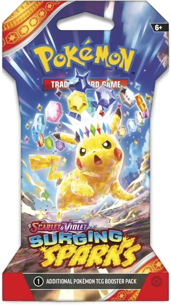 Pokemon - Surging Sparks - Sleeved Booster Pack - English