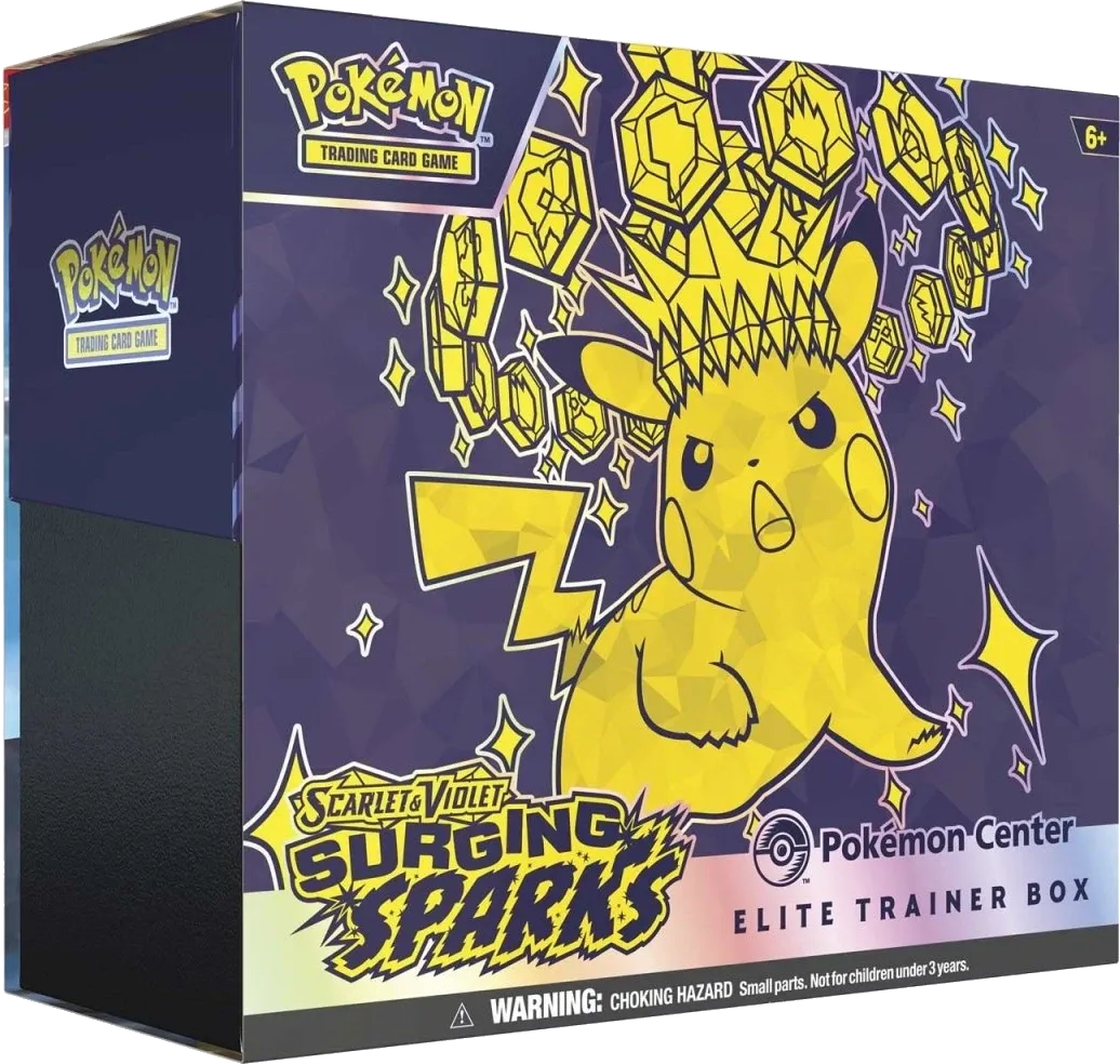 Pokemon - Surging Sparks - Elite Trainer Box - Pokemon Center - English
