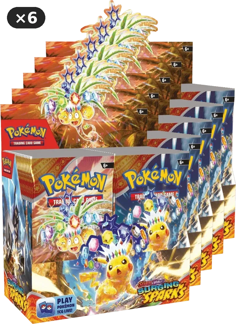 Pokemon - Surging Sparks - Booster Box Case - English