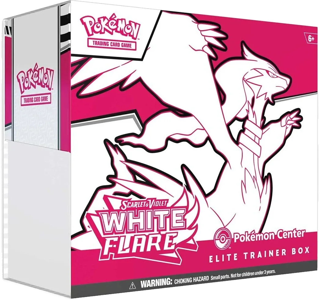 Pokemon - White Flare - Elite Trainer Box - Reshiram - Pokemon Center - English