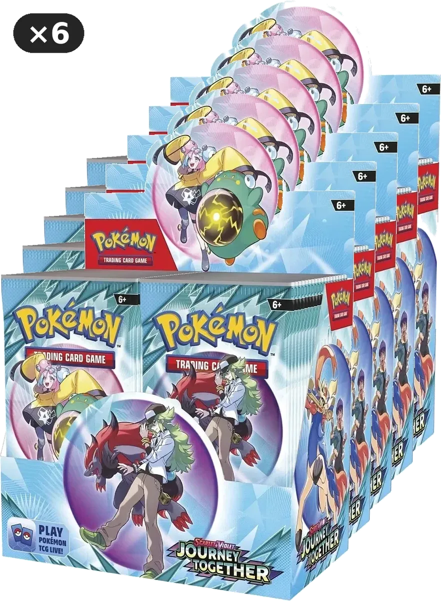 Pokemon - Journey Together - Booster Box Case - English