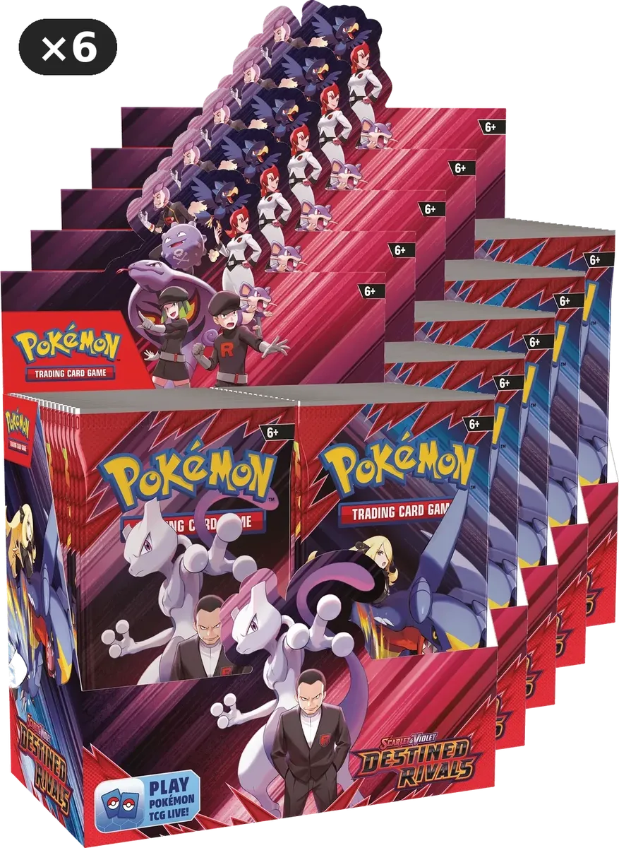 Pokemon - Destined Rivals - Booster Box Case - English