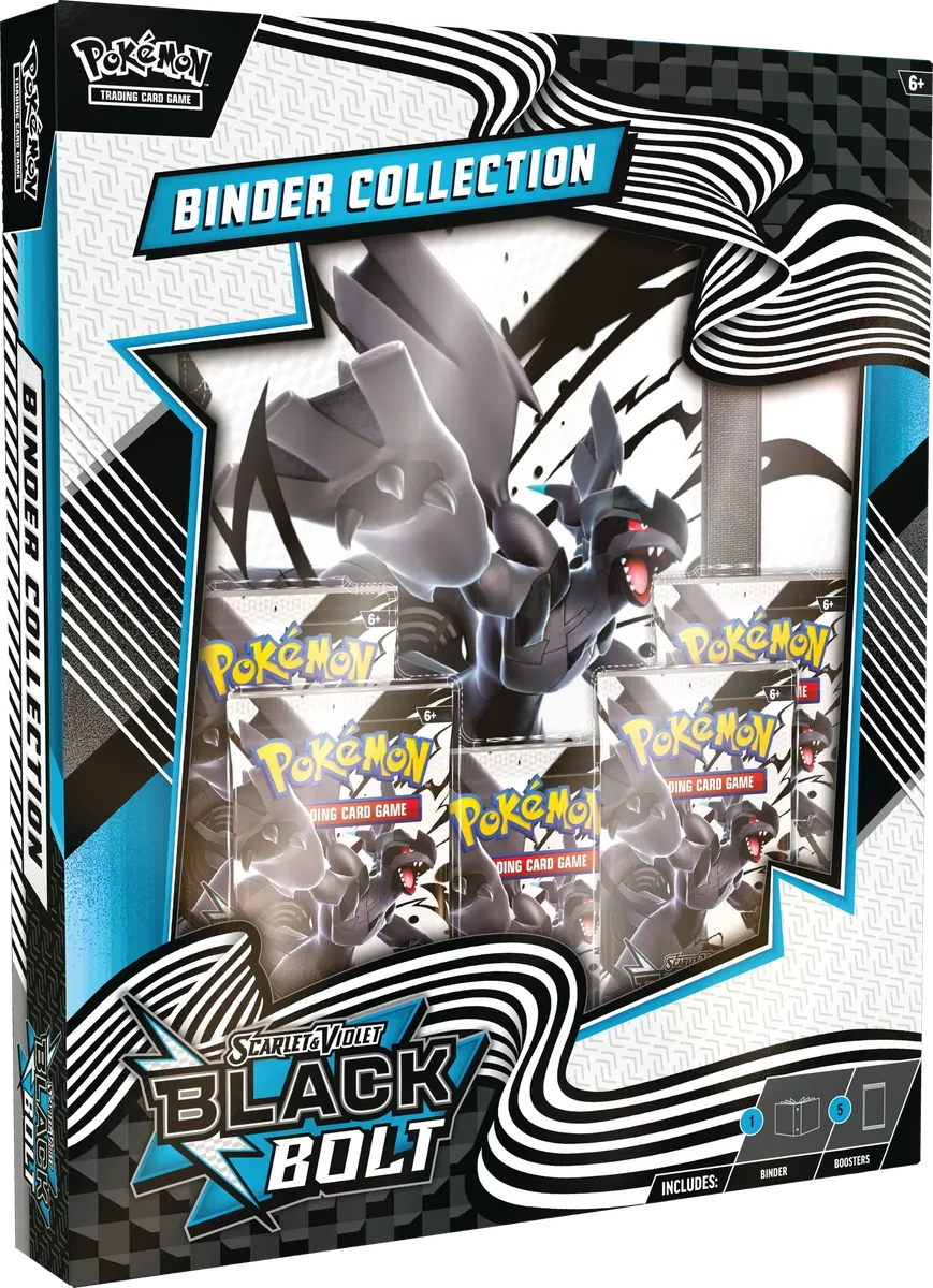 Pokemon - Black Bolt - Binder Collection Set - Zekrom