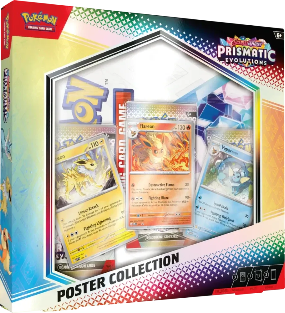 Pokemon - Prismatic Evolutions - Poster Collection - English