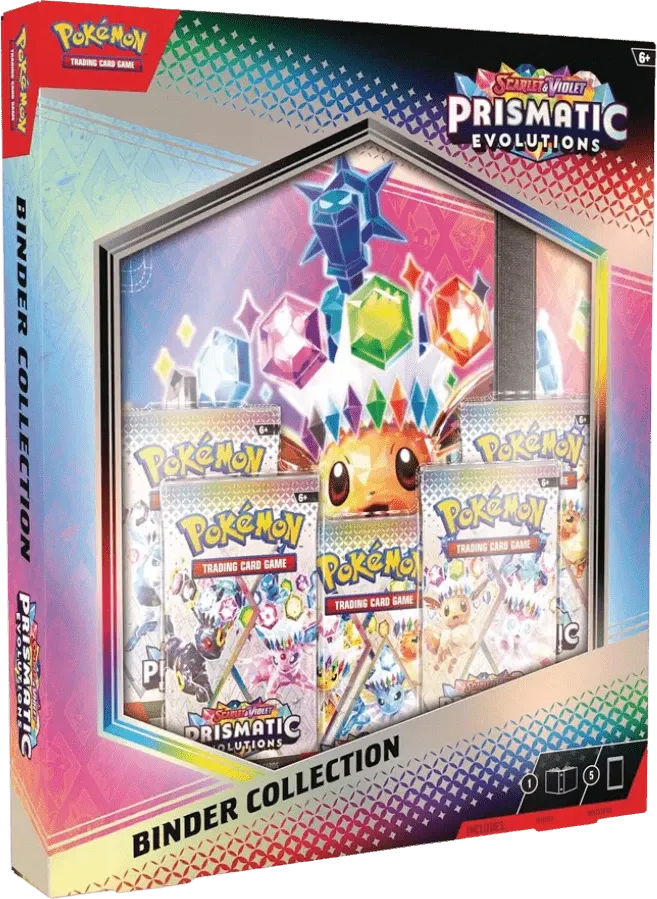 Pokemon - Prismatic Evolutions - Binder Collection Set