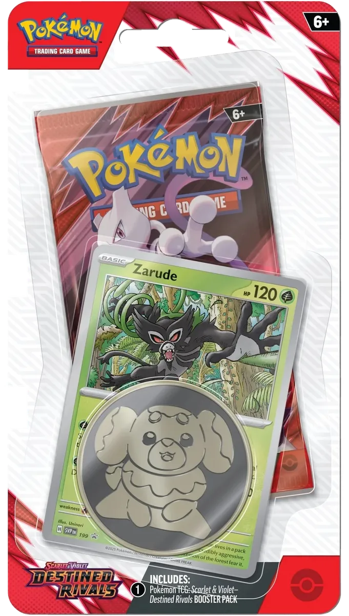 Pokemon - Destined Rivals - Checklane Blister - English