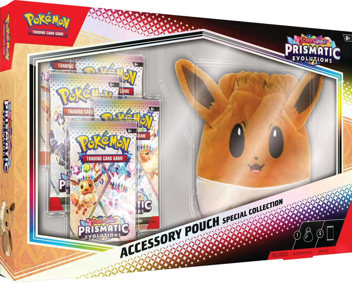 Pokemon - Prismatic Evolutions - Accessory Pouch Special Collection - Eevee - English