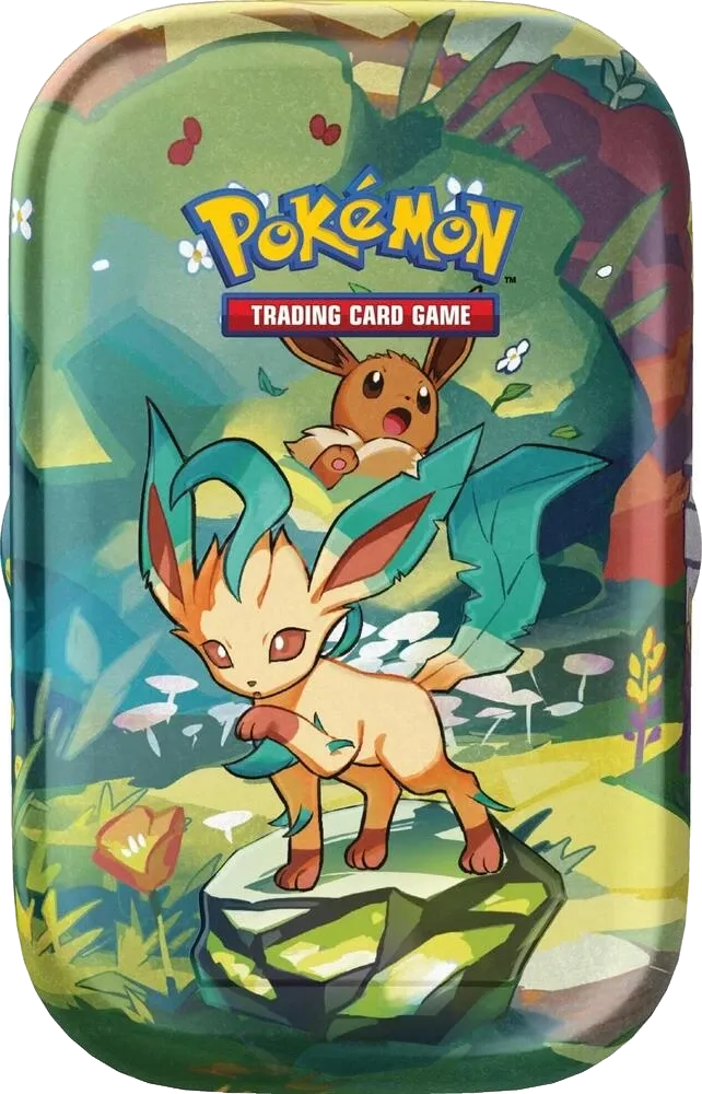 Pokemon - Prismatic Evolutions - Mini Tin - Leafeon - English