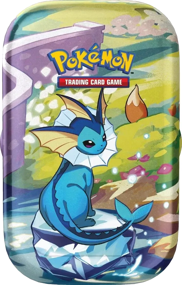 Pokemon - Prismatic Evolutions - Mini Tin - Vaporeon - English
