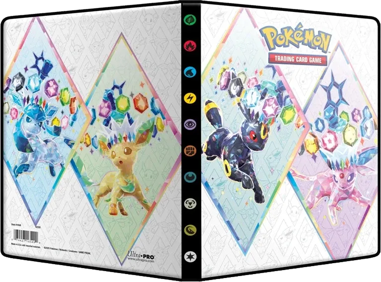 UltraPRO - Pokemon - Prismatic Evolutions - Portfolio - 4-Pocket