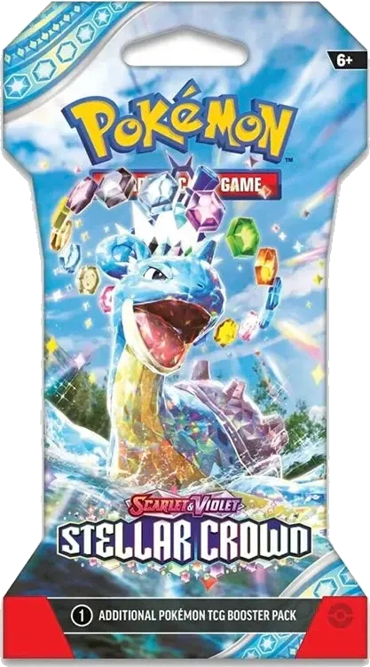Pokemon - Stellar Crown - Sleeved Booster Pack - English