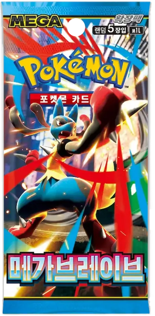 Pokemon - Mega Evolution - Booster Pack - Mega Brave - Korean