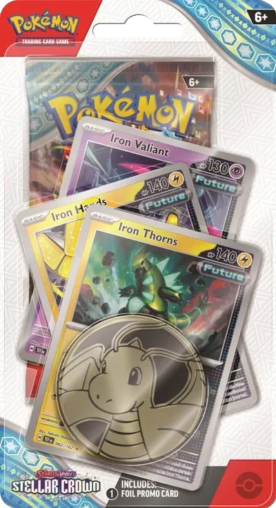 Pokemon - Stellar Crown - Premium Checklane Blister - Iron Thorns - English
