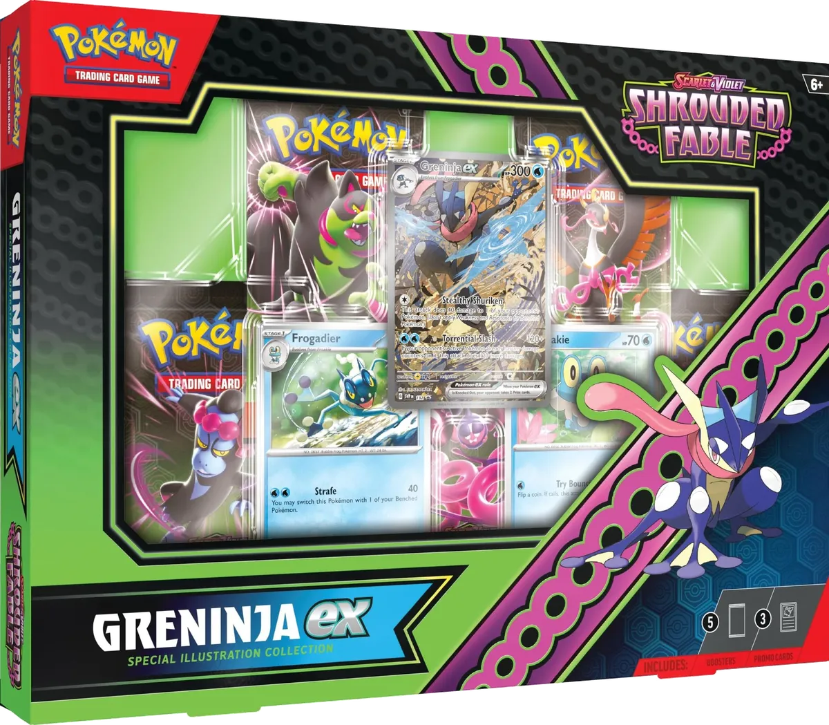 Pokemon - Shrouded Fable - Collection Box - Greninja ex - English