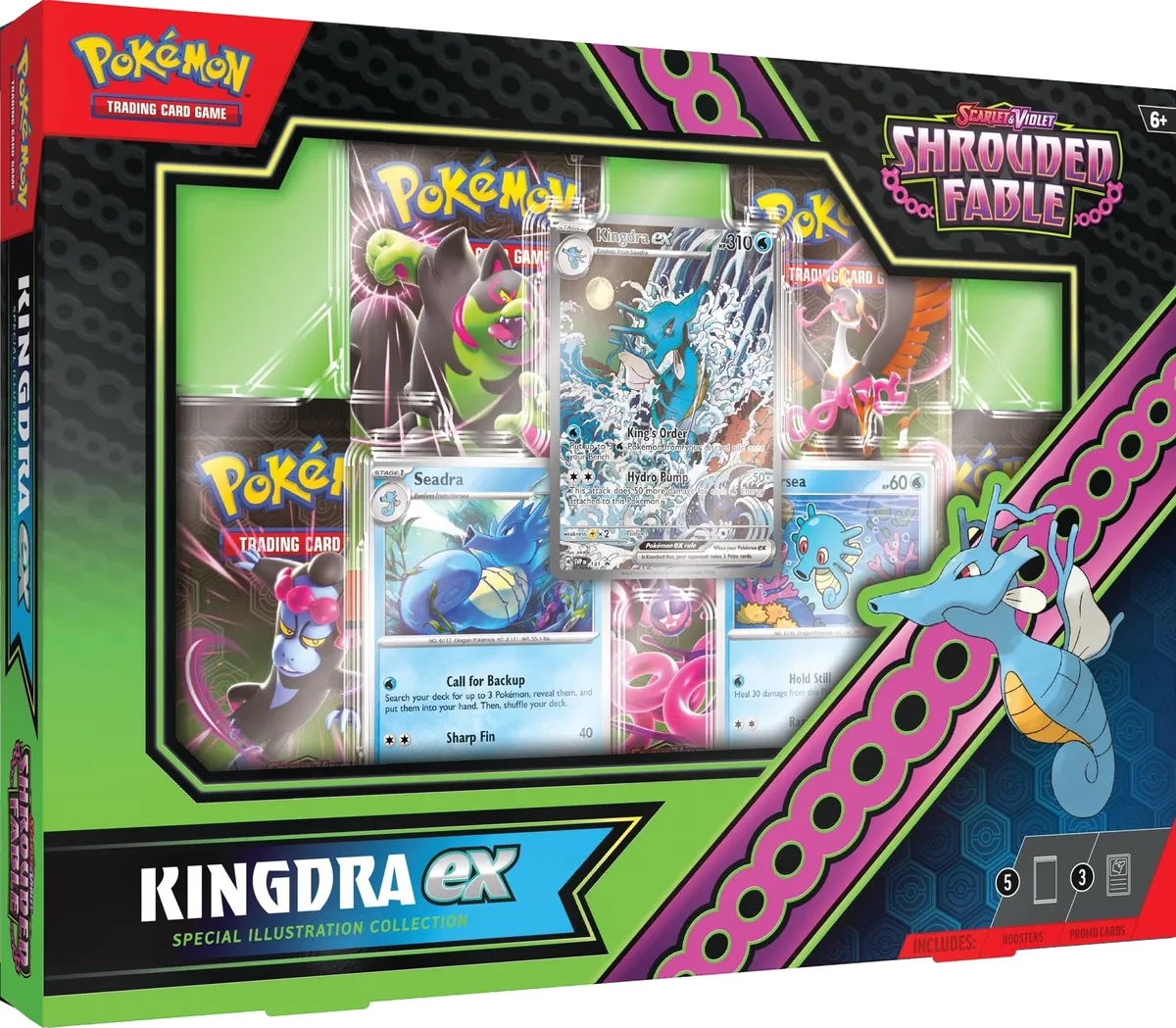 Pokemon - Shrouded Fable - Collection Box - Kingdra ex - English