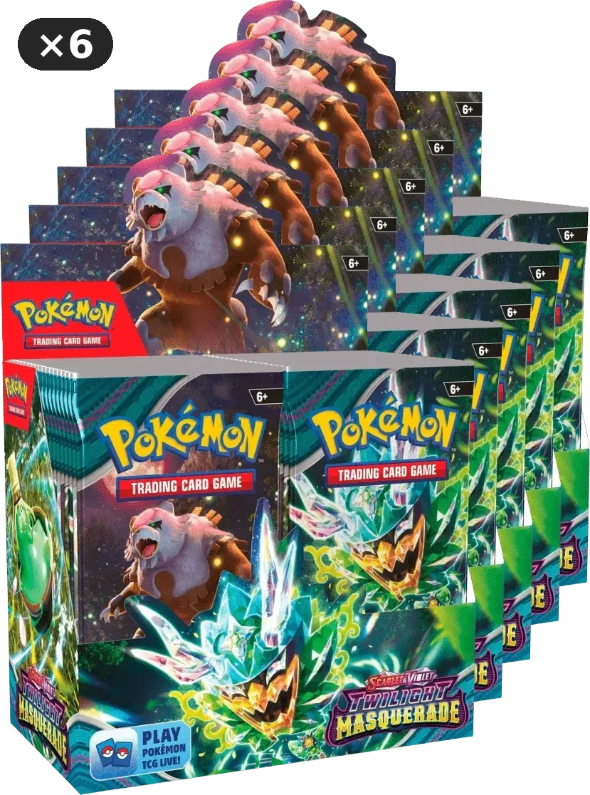 Pokemon - Twilight Masquerade - Booster Box Case - English