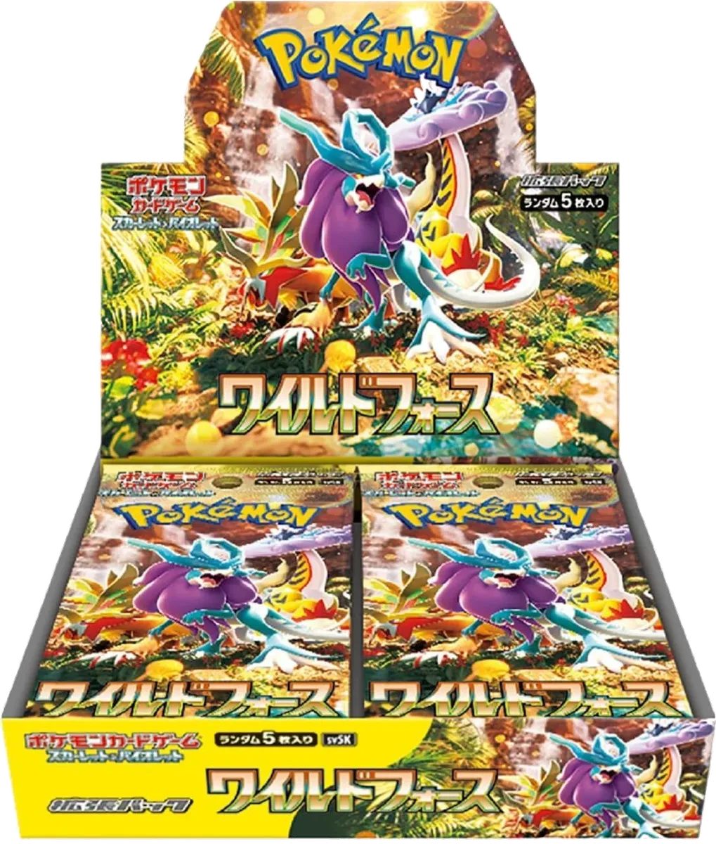 Pokemon - Temporal Forces - Booster Box - Wild Force - Japanese