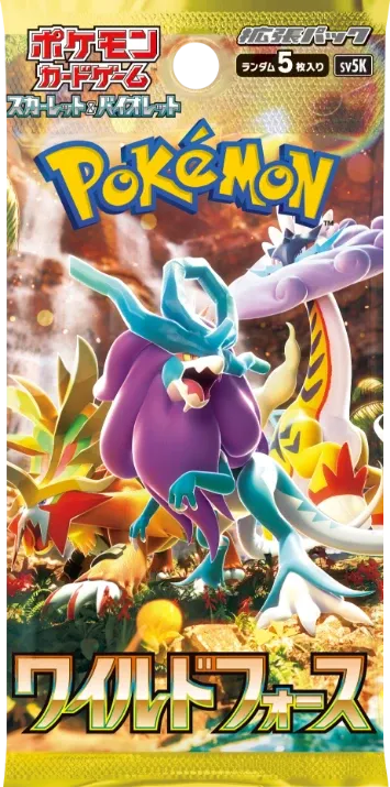 Pokemon - Temporal Forces - Booster Pack - Wild Force - Japanese
