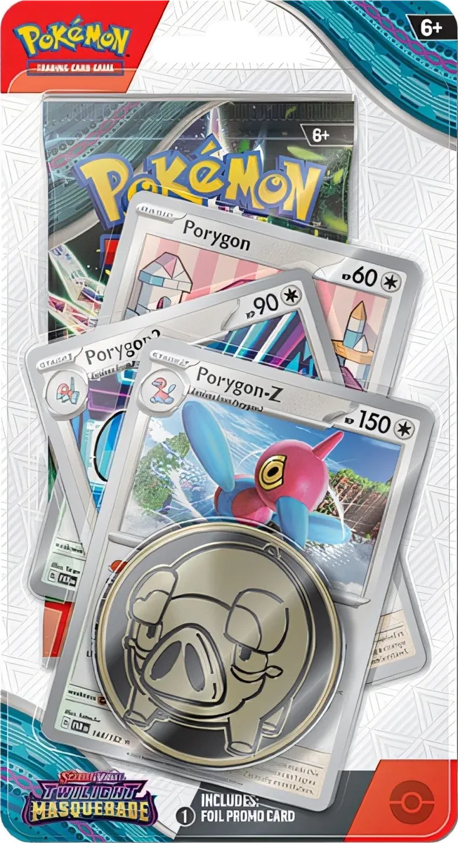 Pokemon - Twilight Masquerade - Premium Checklane Blister - Porygon-Z - English