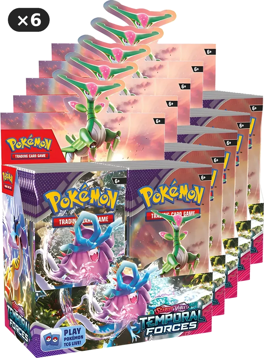 Pokemon - Temporal Forces - Booster Box Case - English