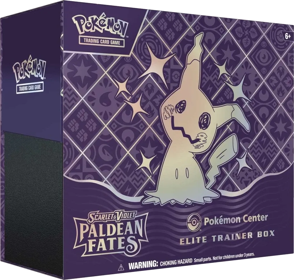 Pokemon - Paldean Fates - Elite Trainer Box - Pokemon Center - English