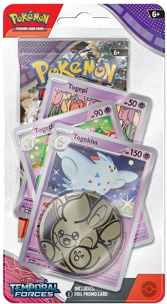 Pokemon - Temporal Forces - Premium Checklane Blister - Togekiss - English