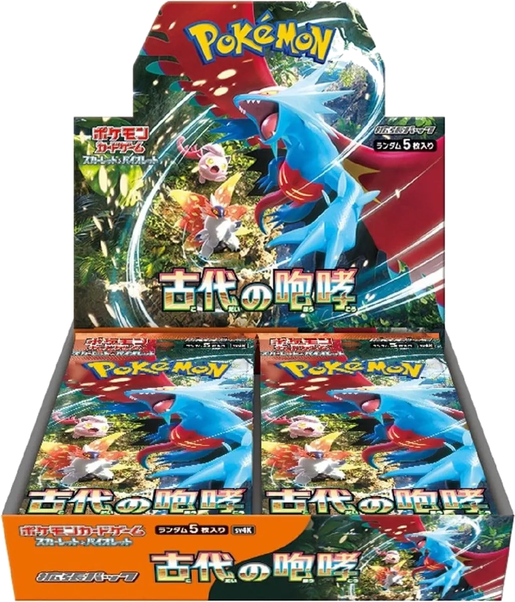 Pokemon - Paradox Rift - Booster Box - Ancient Roar - Japanese