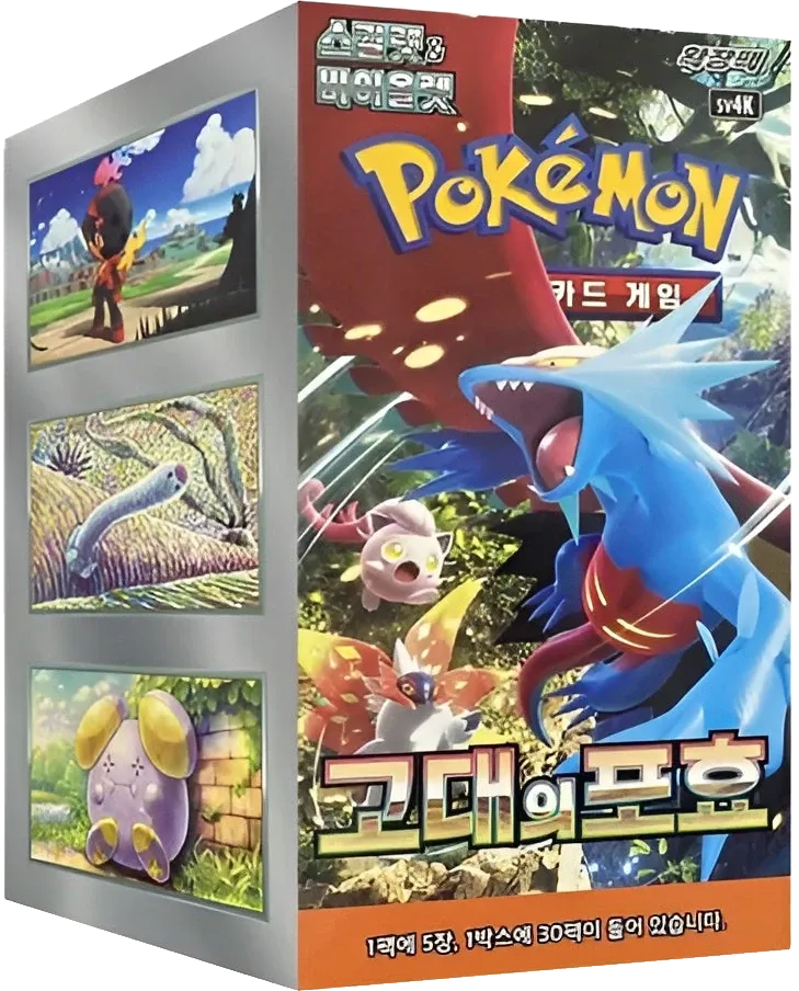 Pokemon - Paradox Rift - Booster Box - Ancient Roar - Korean