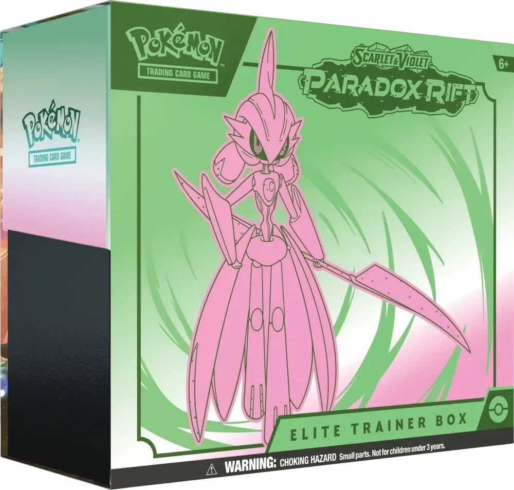 Pokemon - Paradox Rift - Elite Trainer Box - Iron Valiant - English