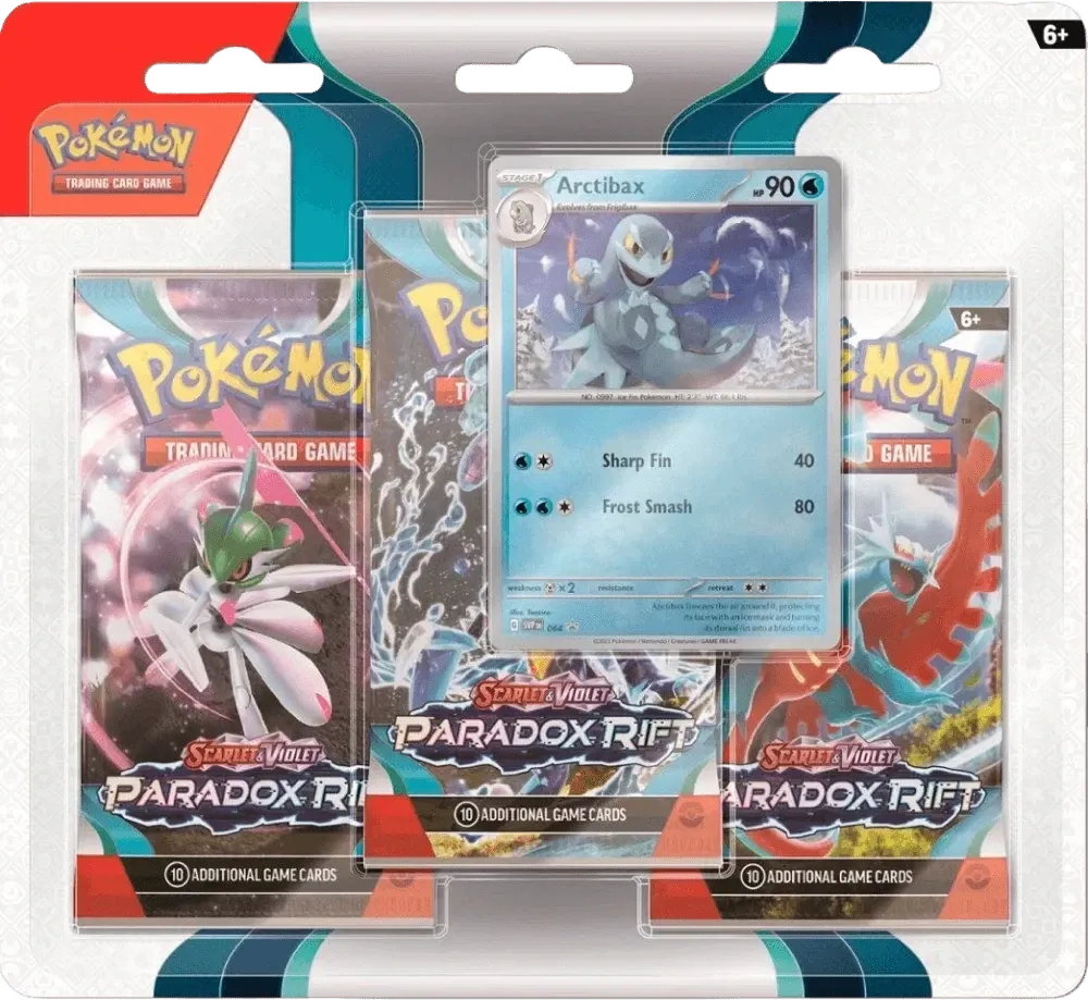Pokemon - Paradox Rift - 3 Pack Blister - English