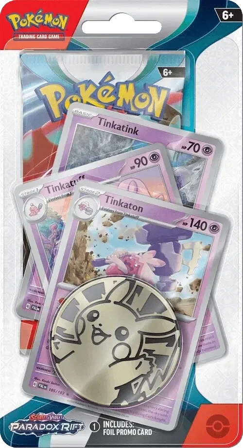 Pokemon - Paradox Rift - Premium Checklane Blister - Tinkaton - English
