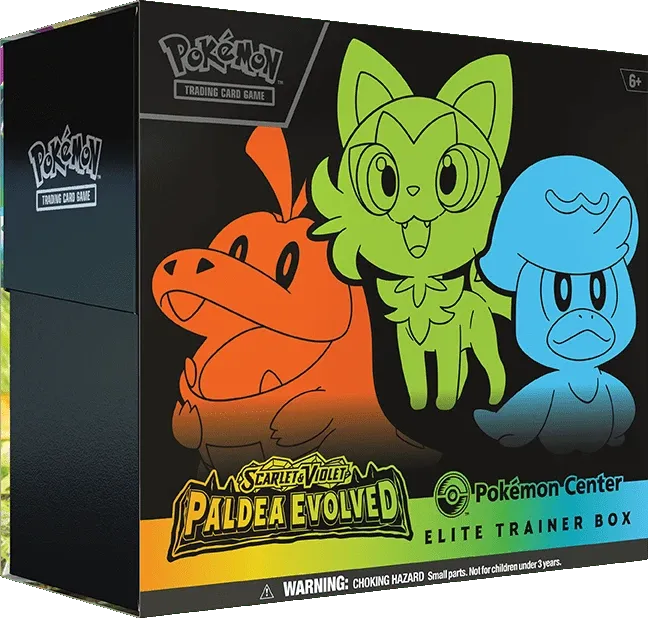 Pokemon - Paldea Evolved - Elite Trainer Box - Pokemon Center - English