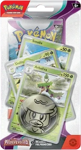 Pokemon - Paldea Evolved - Premium Checklane Blister - Arboliva - English