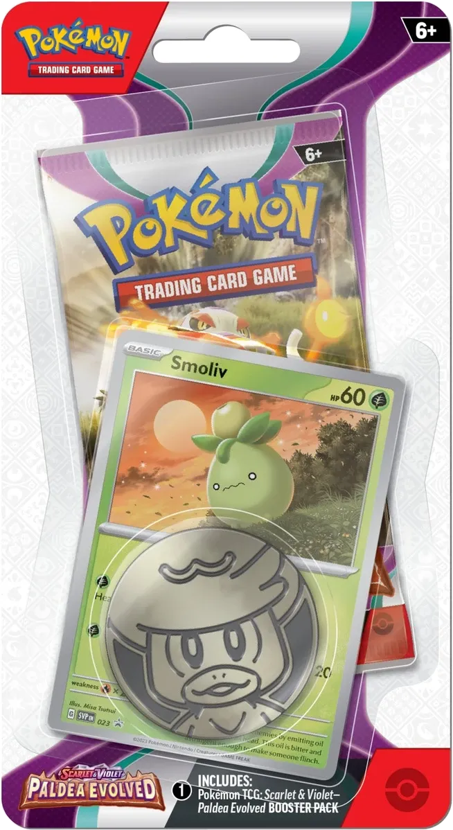 Pokemon - Paldea Evolved - Checklane Blister - English