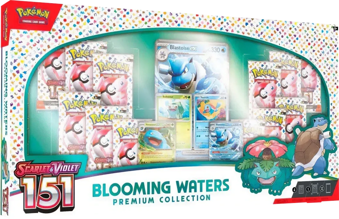 Pokemon - 151 - Premium Collection - Blooming Waters - English