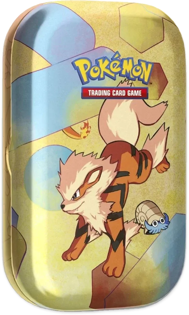 Pokemon - 151 - Mini Tin - Arcanine & Omanyte - English