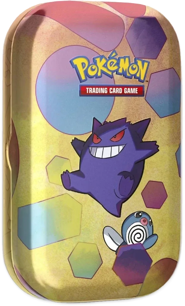 Pokemon - 151 - Mini Tin - Gengar & Poliwag - English