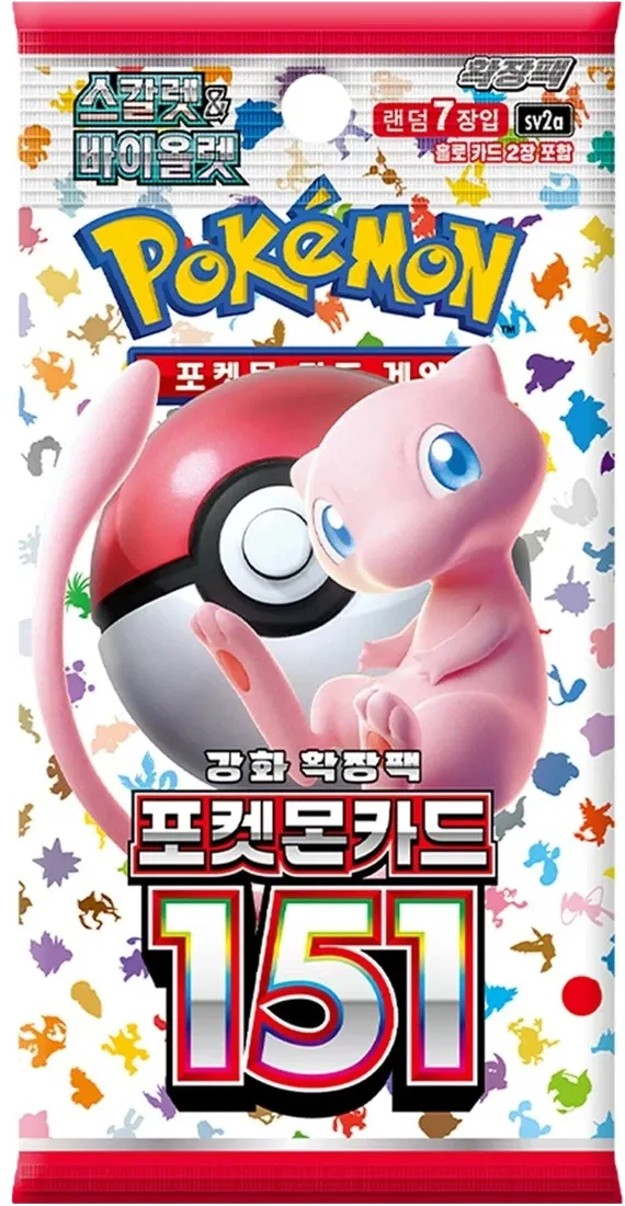 Pokemon - 151 - Booster Pack - Korean