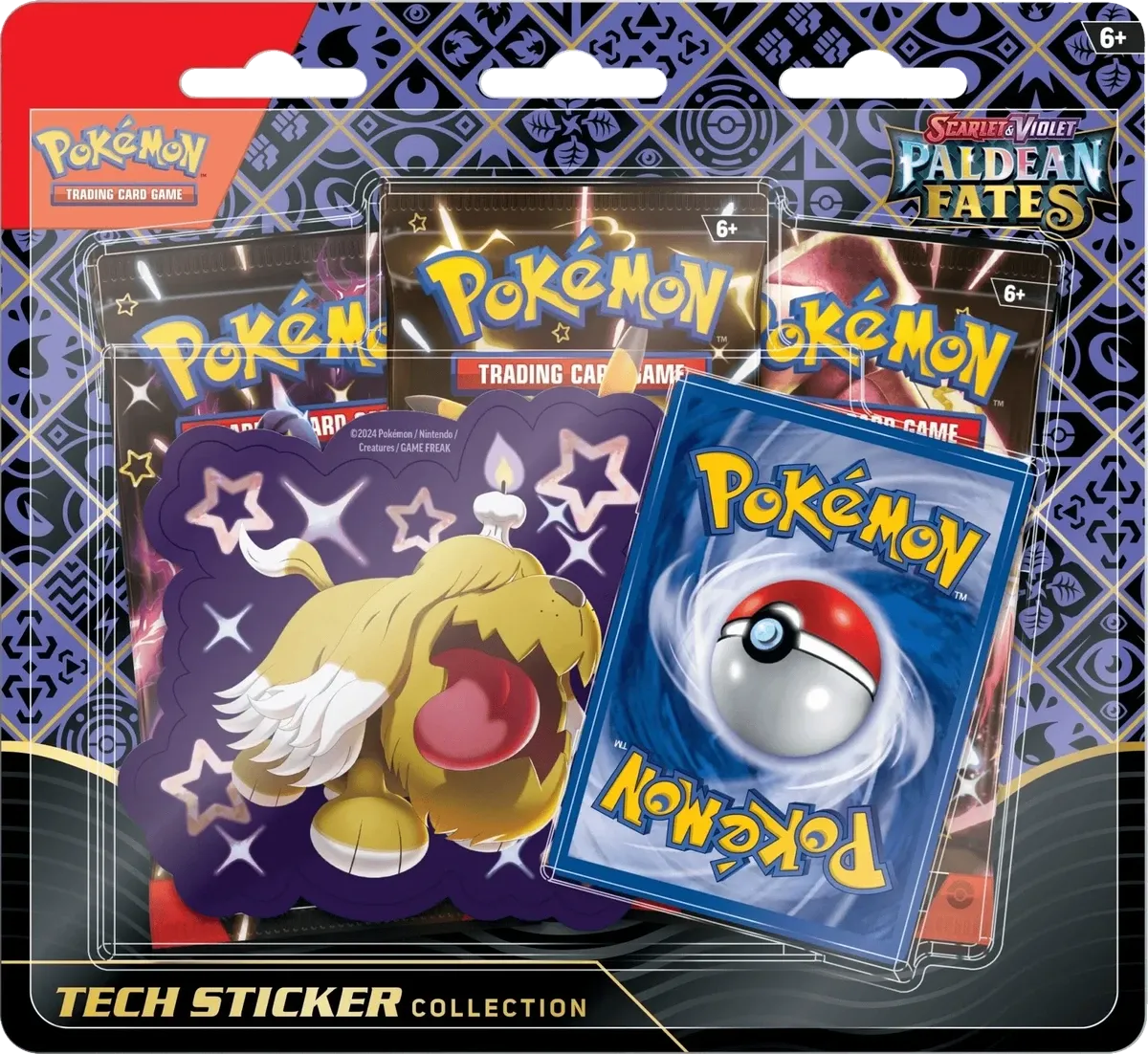 Pokemon - Paldean Fates - Tech Sticker Collection - Greavard - English