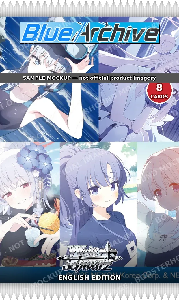 Weiss Schwarz - Blue Archive - Booster Pack - English