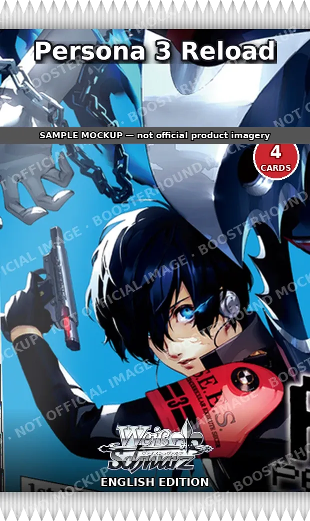 Weiss Schwarz - Persona 3 Reload - Premium Booster Pack - English