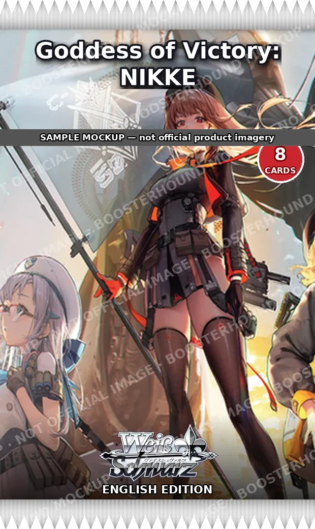 Weiss Schwarz - Goddess of Victory: Nikke - Booster Pack - English