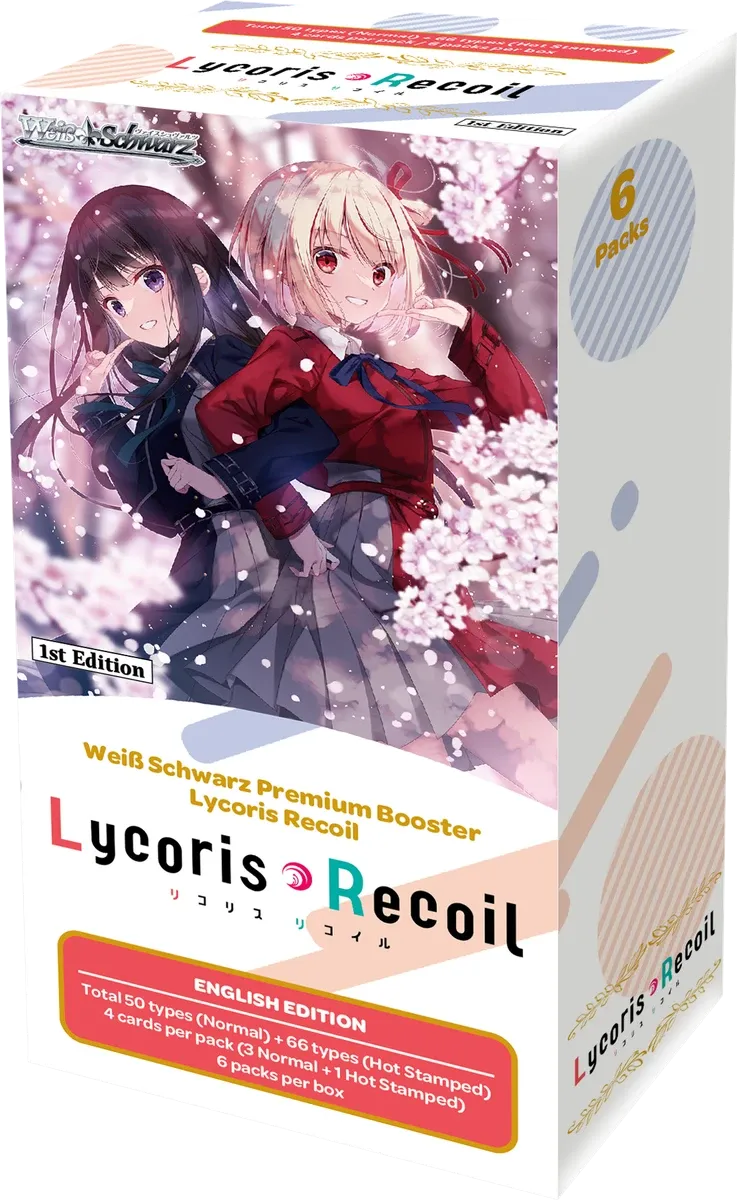 Weiss Schwarz - Lycoris Recoil - Premium Booster Box - English
