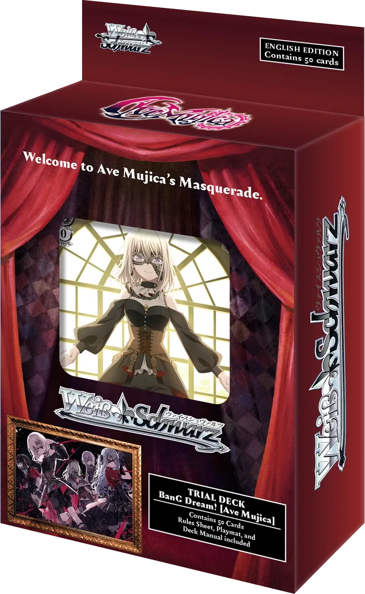 Weiss Schwarz - MyGO!!!!! × Ave Mujica - Trial Deck - English