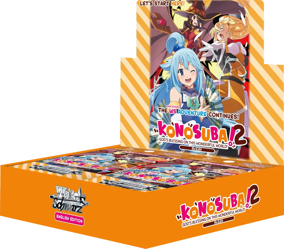 Weiss Schwarz - KonoSuba: God's Blessing on This Wonderful World! Re:Edit - Booster Box - English