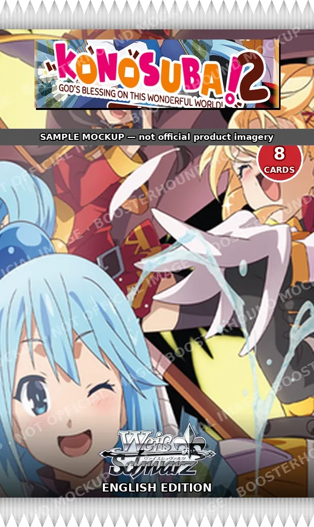 Weiss Schwarz - KonoSuba: God's Blessing on This Wonderful World! Re:Edit - Booster Pack - English