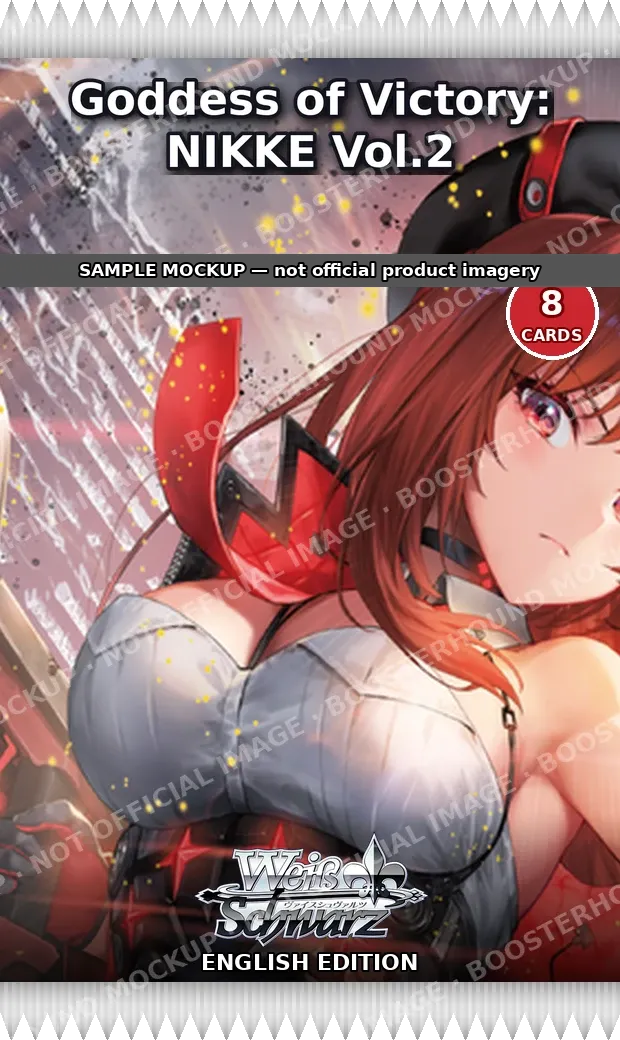 Weiss Schwarz - Goddess of Victory: Nikke Vol.2 - Booster Pack - English